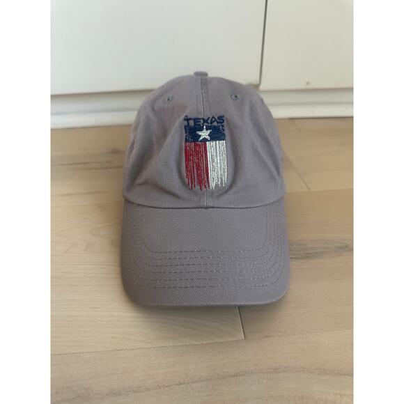 Mens Texas Gray Cotton Baseball Hat Men's Souvenir Adjustable Cap USA - Picture 1 of 4